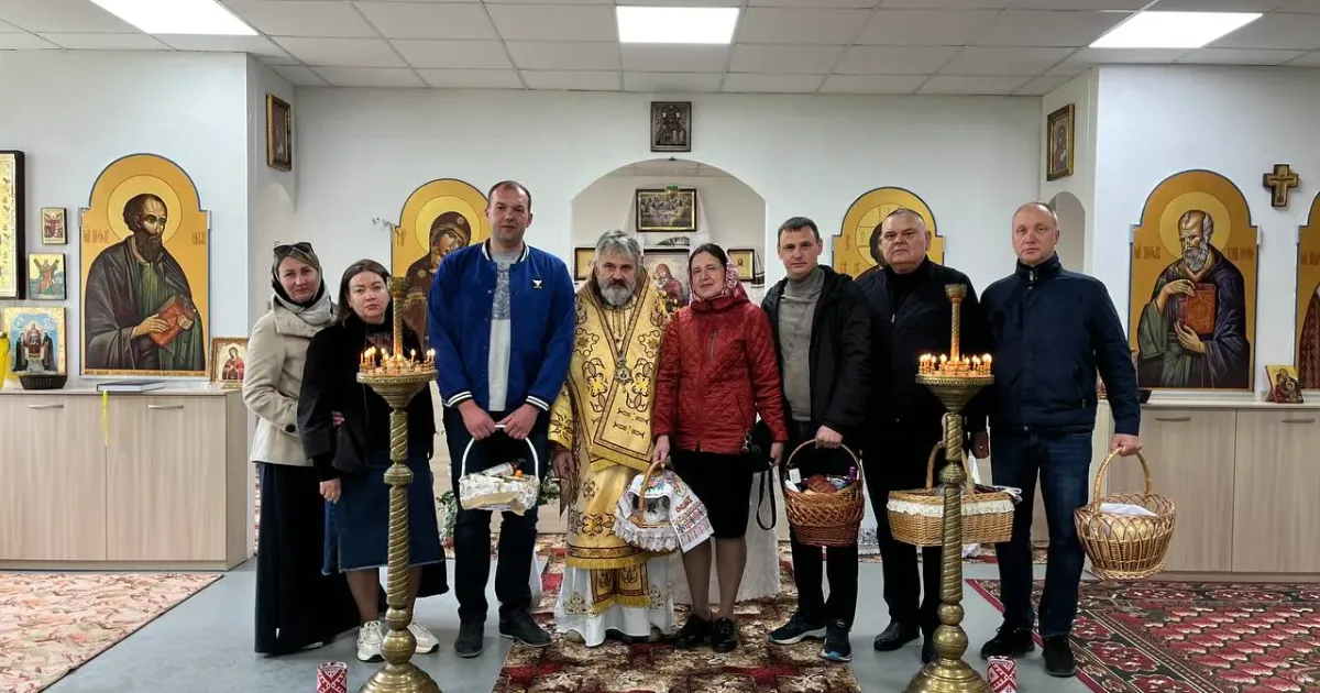 Джерело: Балаклійська МВА У новому храмі ПЦУ в Балаклії вперше святкують Великдень (фото) на порталі Gromada Group