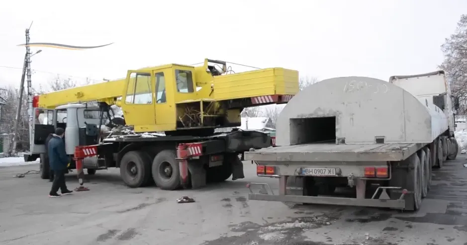 Фото: скриншот з відео БМВА Проєкт реалізується Департаментом житлово-комунального господарства Харківської обласної військової адміністрації на виконання Програми територіальної оборони Харківської області на 2022-2023 роки.